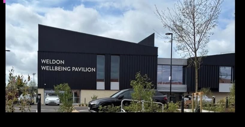Weldon Wellbeing Pavilion in Ebbsfleet, Kent
